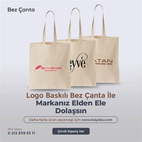 Logo baskılı promosyon çanta